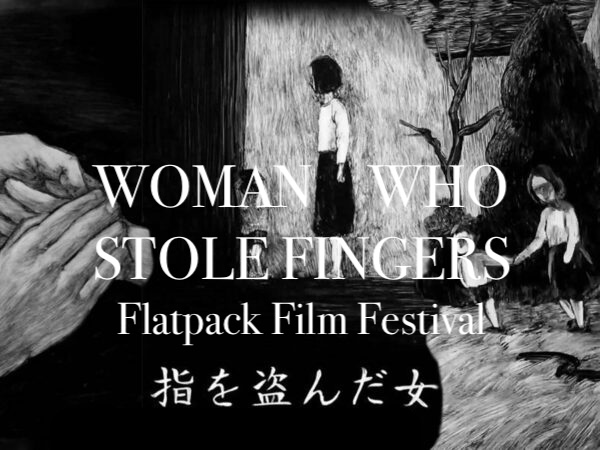 Woman Who Stole Fingers, performed in Centrala Digbeth for Flatpack Film Festival.