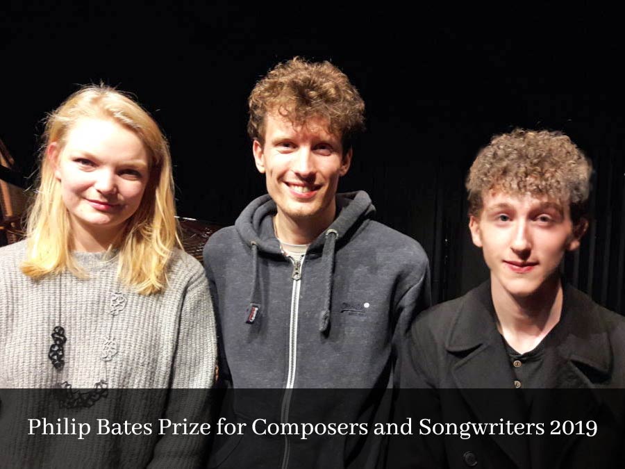 Kai Mo0ohan-Shotan , winner of the Philip Bates Prize for Composers and Songwriters 2019