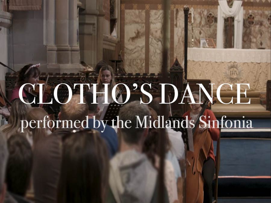 Clothos Dance performed by the Midlands Sinfonia at St Lawrence Church.